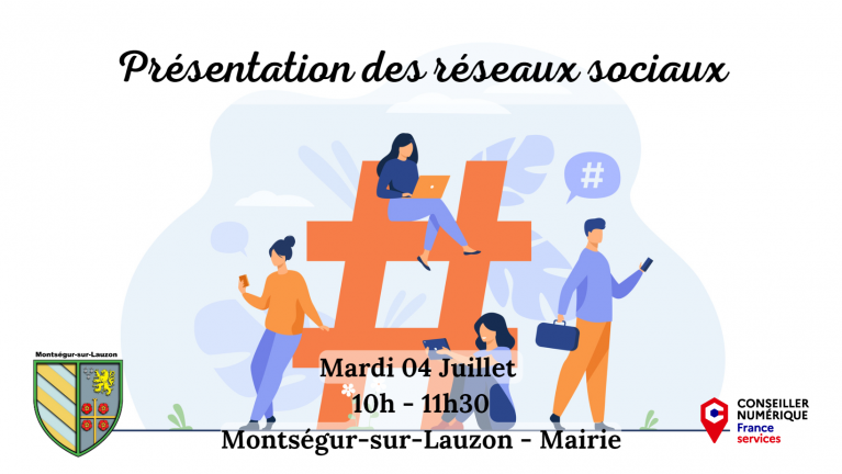 Atelier "Présentation générale des réseaux sociaux" - 04/07